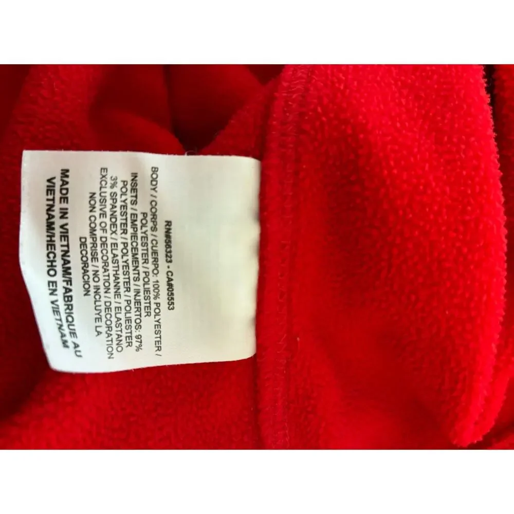 Nike Golf Tour Performance Dri-FIT Pullover Jacket 2XL Red 1/4 Zip‎ Swoosh Mens
